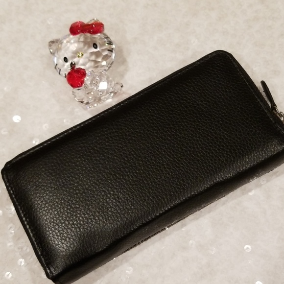 Brand New Crystal Glitter Zip Around Wallet - Picture 4 of 7